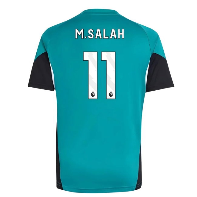 2025-2026 Liverpool EU Training Jersey (Green) - Kids (M.Salah 11) — Buy Now