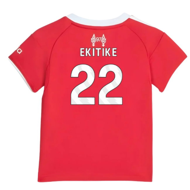 2025-2026 Liverpool Home Baby Kit (Ekitike 22) — Shop Online