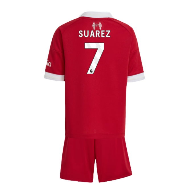 2025-2026 Liverpool Home Mini Kit (Suarez 7) — Buy Now