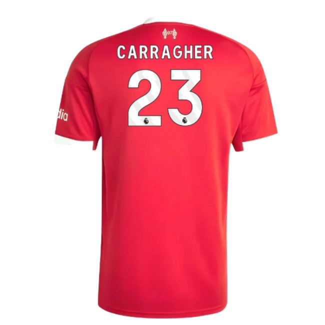 2025-2026 Liverpool Home Shirt (Carragher 23) — Shop Now