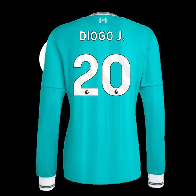 2025-2026 Liverpool Long Sleeve Third Shirt (Diogo J. 20) — Shop Now