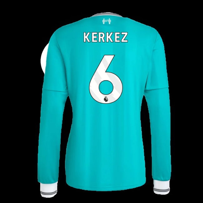 2025-2026 Liverpool Long Sleeve Third Shirt (Kerkez 6) — Shop Now