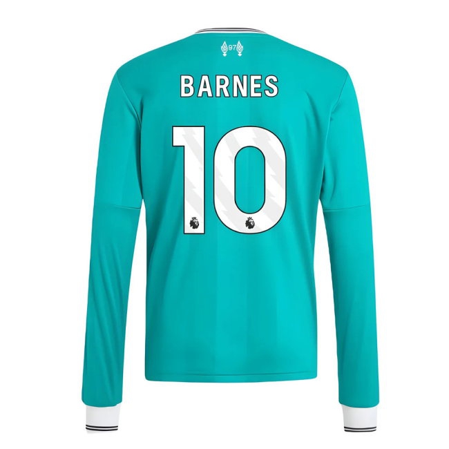 2025-2026 Liverpool Long Sleeve Third Shirt (Kids) (Barnes 10) — Shop Now