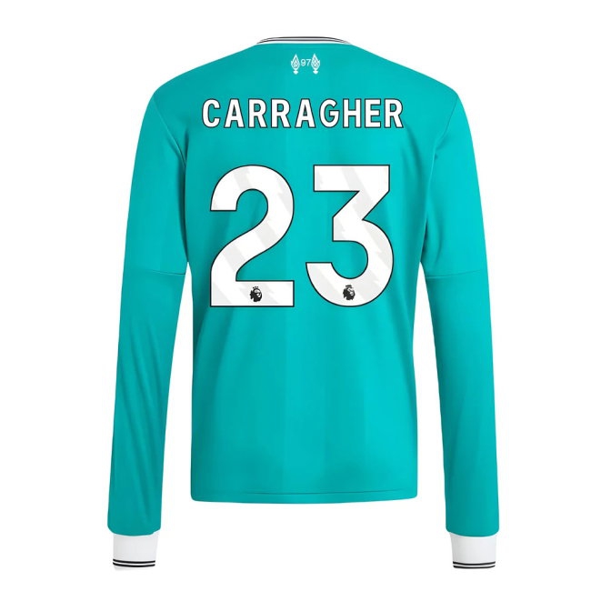 2025-2026 Liverpool Long Sleeve Third Shirt (Kids) (Carragher 23) — Shop Online