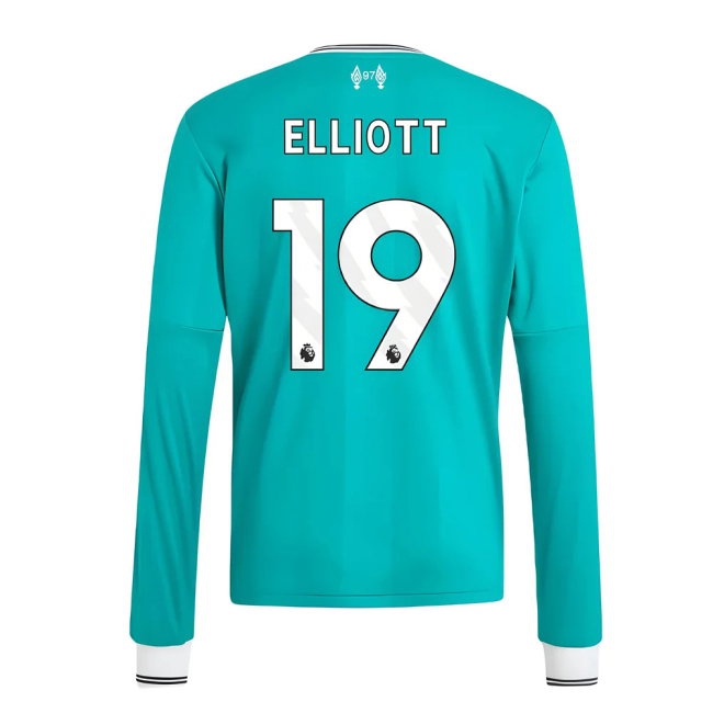 2025-2026 Liverpool Long Sleeve Third Shirt (Kids) (Elliott 19) — Shop Online