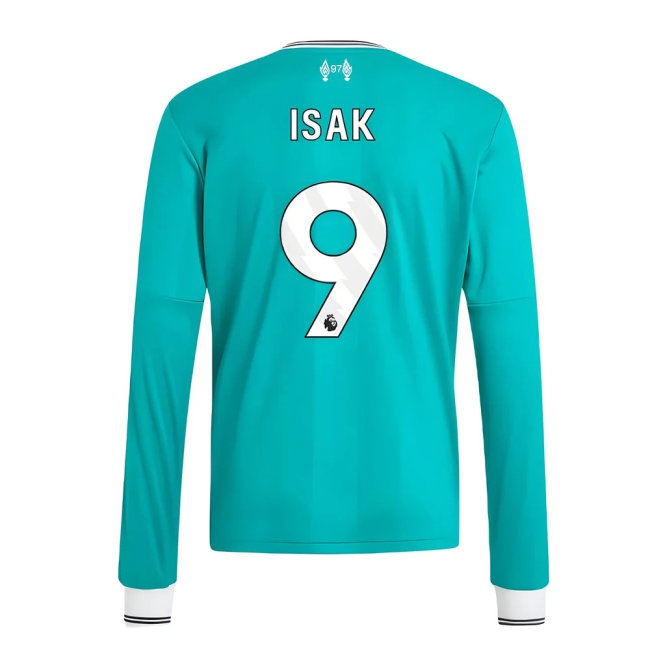 2025-2026 Liverpool Long Sleeve Third Shirt (Kids) (Isak 9) — Buy Now
