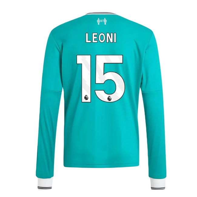 2025-2026 Liverpool Long Sleeve Third Shirt (Kids) (Leoni 15) — Shop Now