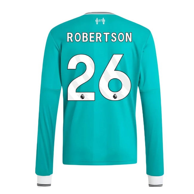 2025-2026 Liverpool Long Sleeve Third Shirt (Kids) (Robertson 26) — Buy Online