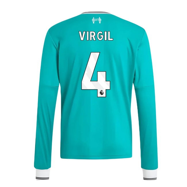 2025-2026 Liverpool Long Sleeve Third Shirt (Kids) (Virgil 4) — Buy Now