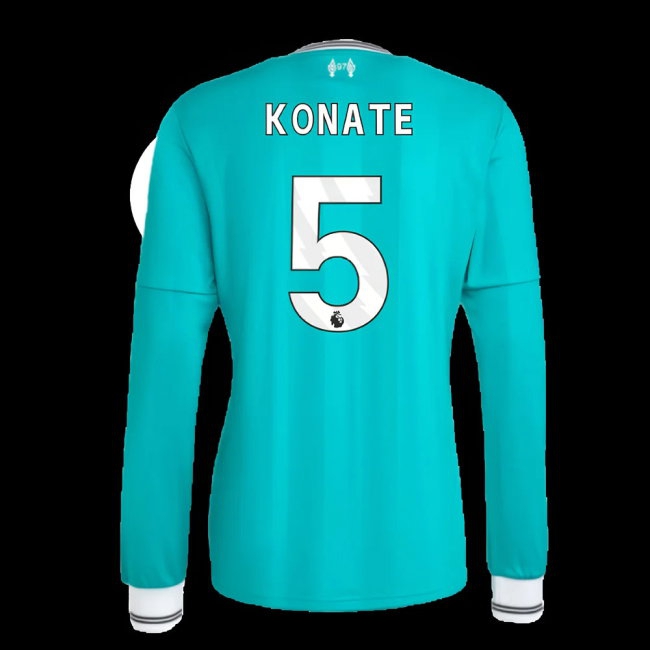 2025-2026 Liverpool Long Sleeve Third Shirt (Konate 5) — Shop Now