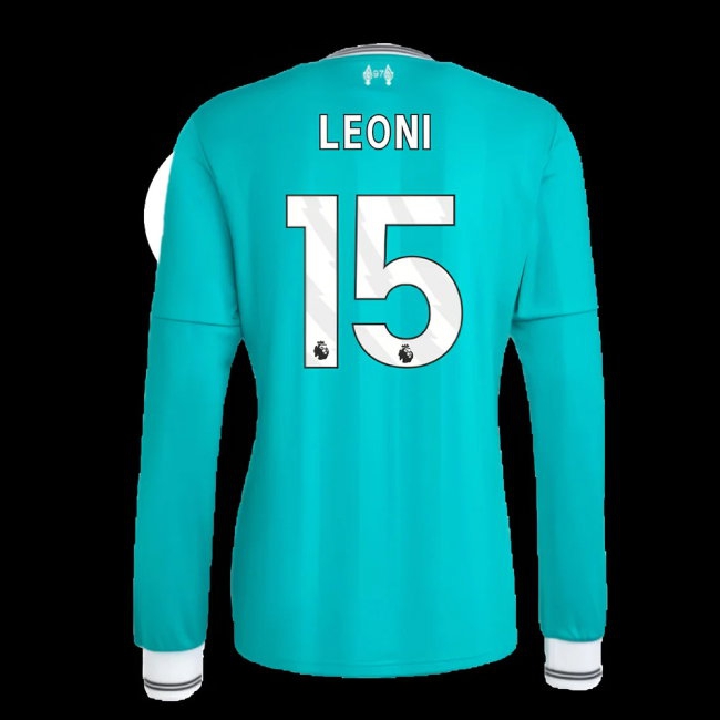 2025-2026 Liverpool Long Sleeve Third Shirt (Leoni 15) — Shop Now
