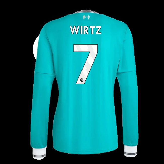 2025-2026 Liverpool Long Sleeve Third Shirt (Wirtz 7) — Buy Online