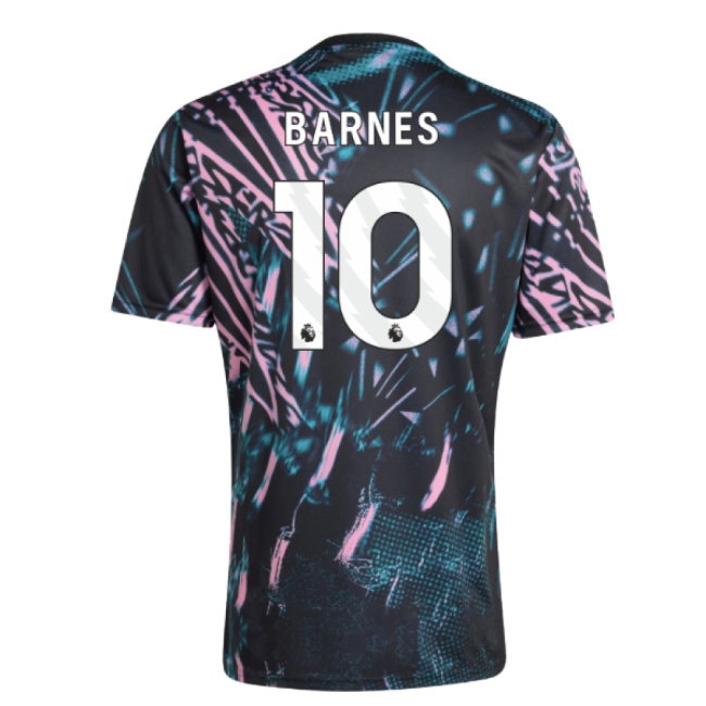 2025-2026 Liverpool Pre Match Shirt (Black) (Barnes 10) — Shop Online