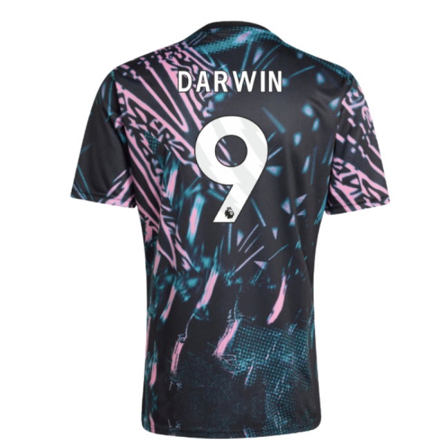 2025-2026 Liverpool Pre Match Shirt (Black) (Darwin 9) — Buy Online