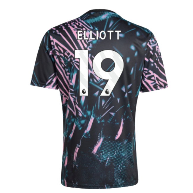 2025-2026 Liverpool Pre Match Shirt (Black) (Elliott 19) — Buy Online