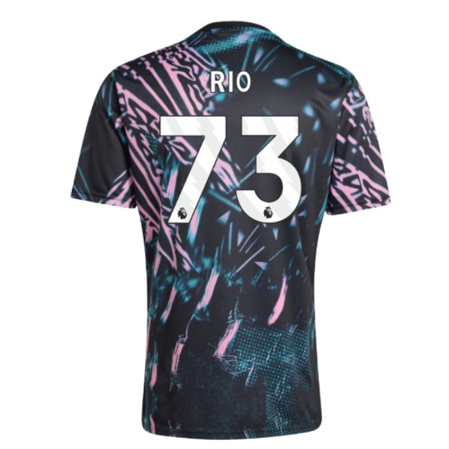 2025-2026 Liverpool Pre Match Shirt (Black) (Rio 73) — Buy Online