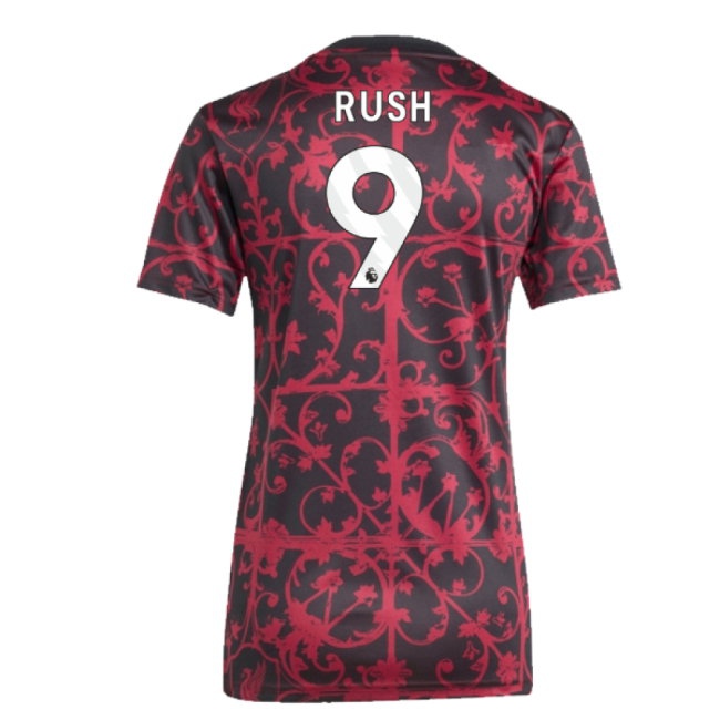 2025-2026 Liverpool Pre-Match Shirt (Black) - Womens (Rush 9) — Shop Online