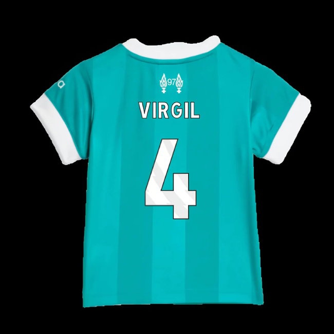 2025-2026 Liverpool Third Baby Kit (Virgil 4) — Buy Online