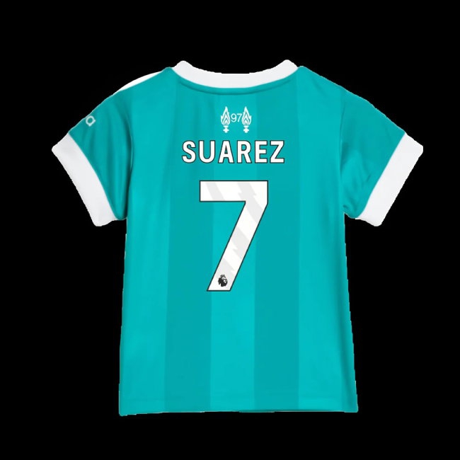 2025-2026 Liverpool Third Mini Kit (Suarez 7) — Buy Online