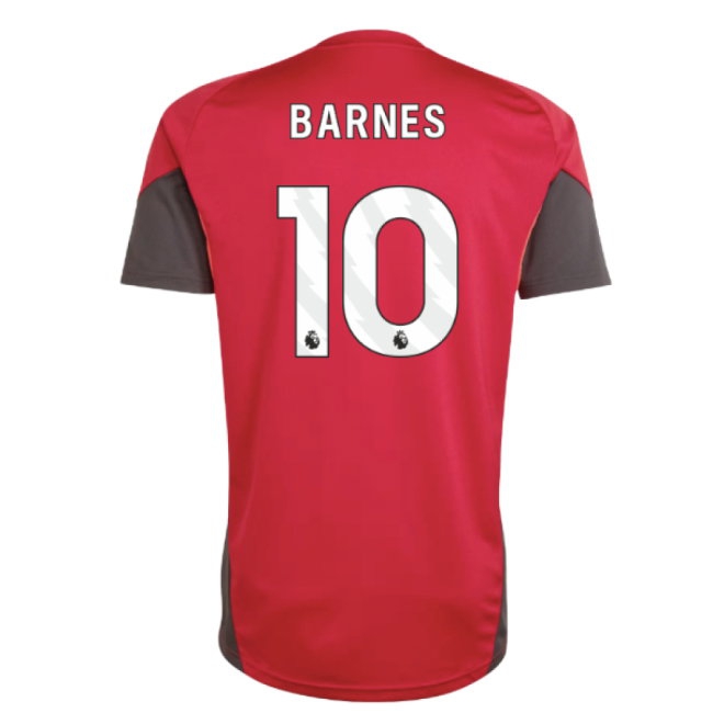 2025-2026 Liverpool Training Jersey (Strawberry Red) (Barnes 10) — Buy Online