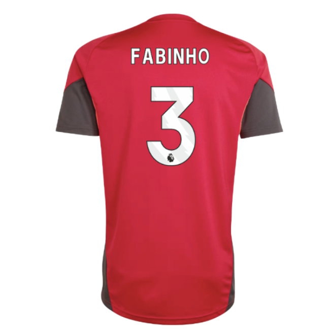 2025-2026 Liverpool Training Jersey (Strawberry Red) (Fabinho 3) — Buy Now