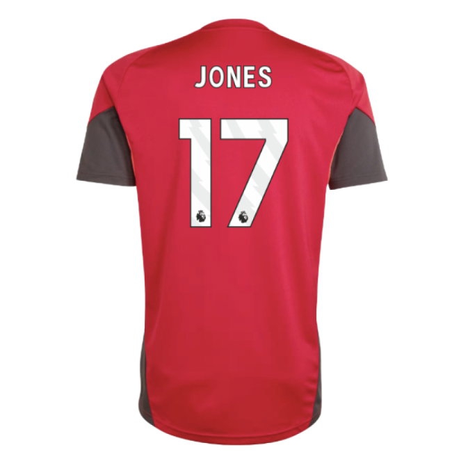 2025-2026 Liverpool Training Jersey (Strawberry Red) (Jones 17) — Buy Now