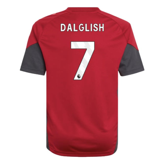 2025-2026 Liverpool Training Jersey (Strawberry Red) - Kids (Dalglish 7) — Buy Online