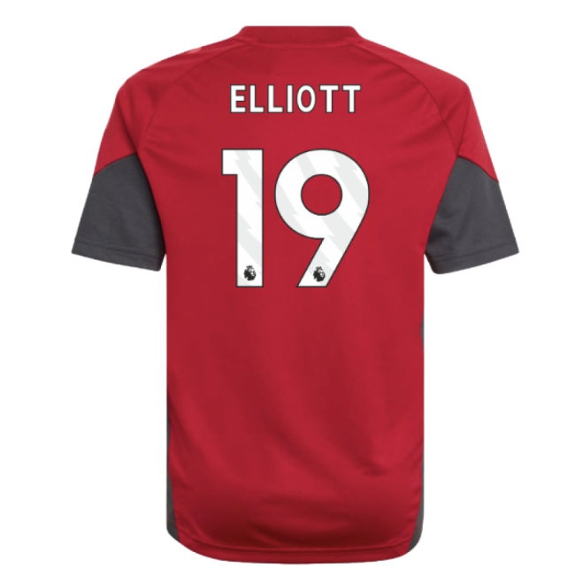 2025-2026 Liverpool Training Jersey (Strawberry Red) - Kids (Elliott 19) — Buy Online
