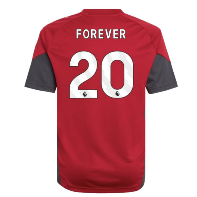 2025-2026 Liverpool Training Jersey (Strawberry Red) - Kids (Forever 20) — Shop Online