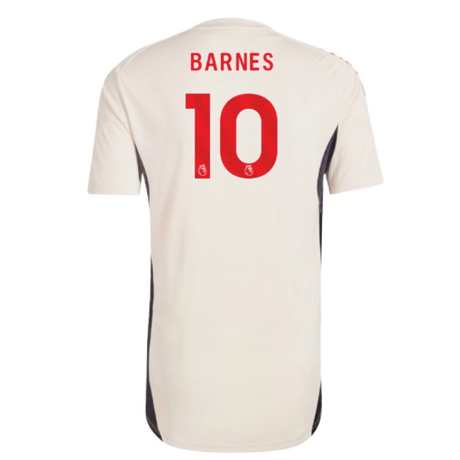 2025-2026 Liverpool Training Jersey (White) (Barnes 10) — Shop Online