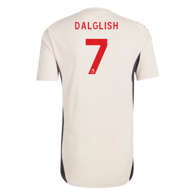 2025-2026 Liverpool Training Jersey (White) (Dalglish 7) — Buy Now