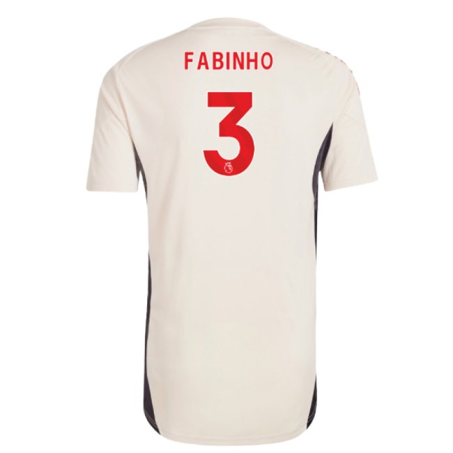 2025-2026 Liverpool Training Jersey (White) (Fabinho 3) — Buy Now