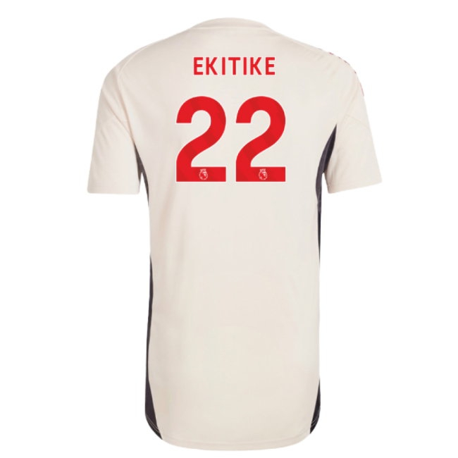 2025-2026 Liverpool Training Jersey (White) - Kids (Ekitike 22) — Buy Now