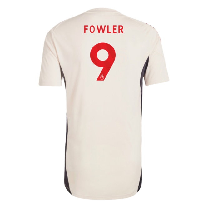 2025-2026 Liverpool Training Jersey (White) - Kids (Fowler 9) — Shop Now