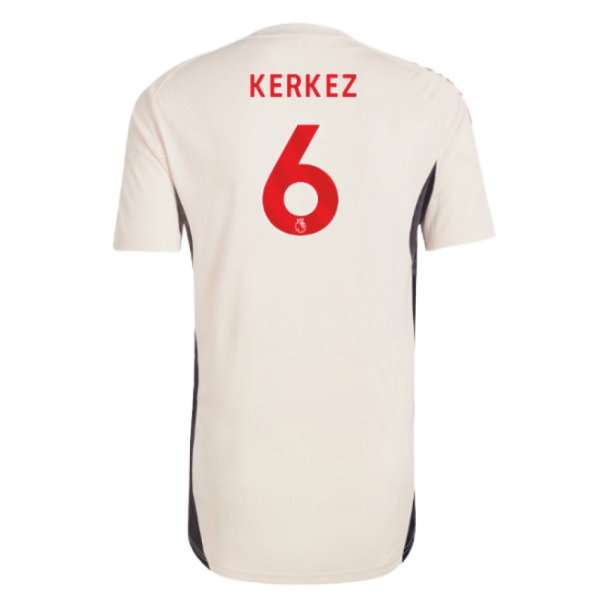 2025-2026 Liverpool Training Jersey (White) - Kids (Kerkez 6) — Shop Now