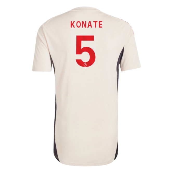 2025-2026 Liverpool Training Jersey (White) - Kids (Konate 5) — Shop Online