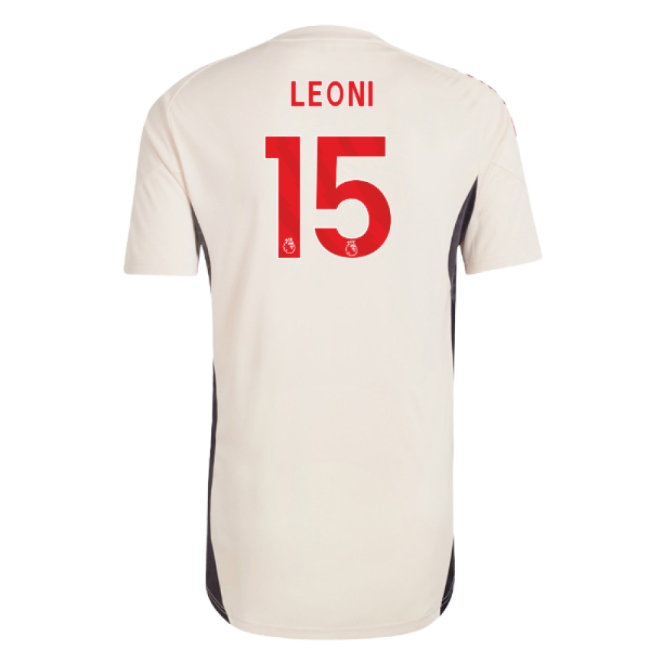 2025-2026 Liverpool Training Jersey (White) - Kids (Leoni 15) — Shop Online