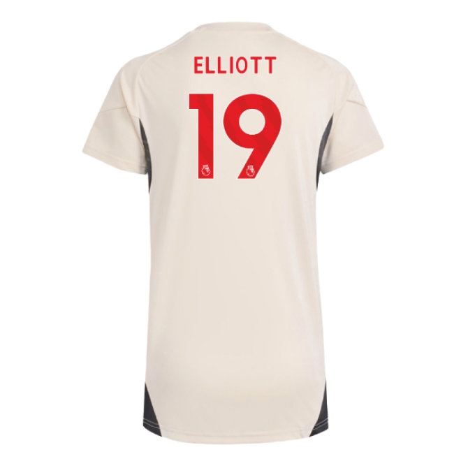 2025-2026 Liverpool Training Jersey (White) - Womens (Elliott 19) — Shop Online
