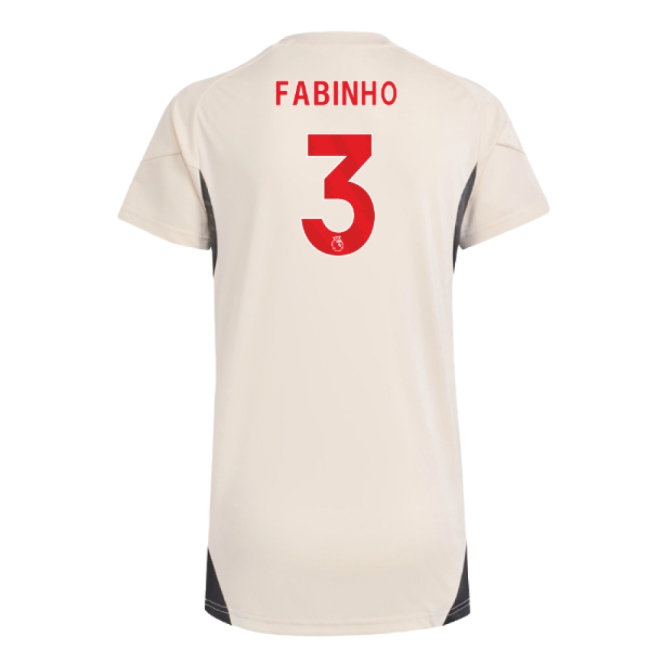 2025-2026 Liverpool Training Jersey (White) - Womens (Fabinho 3) — Buy Now