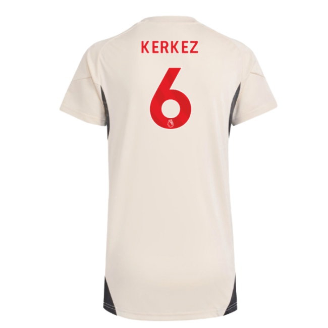 2025-2026 Liverpool Training Jersey (White) - Womens (Kerkez 6) — Buy Online