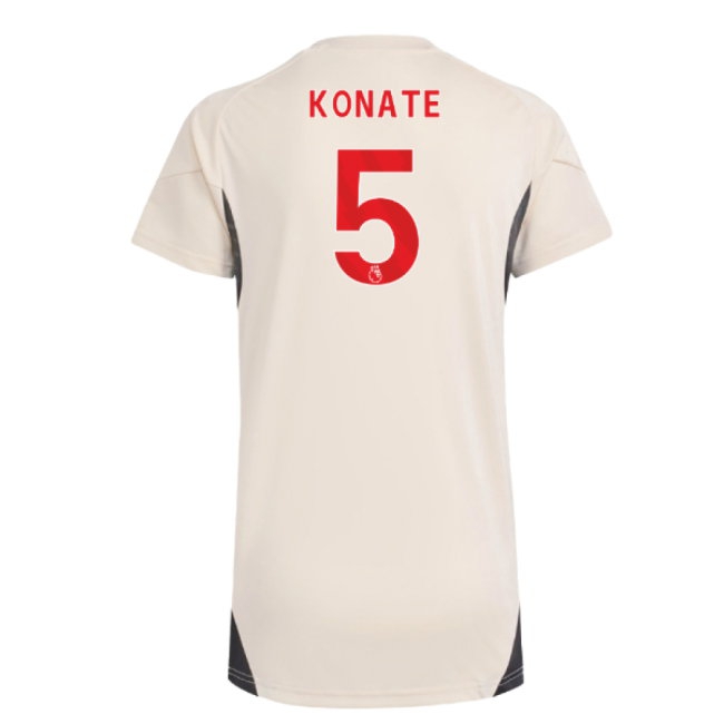 2025-2026 Liverpool Training Jersey (White) - Womens (Konate 5) — Shop Online