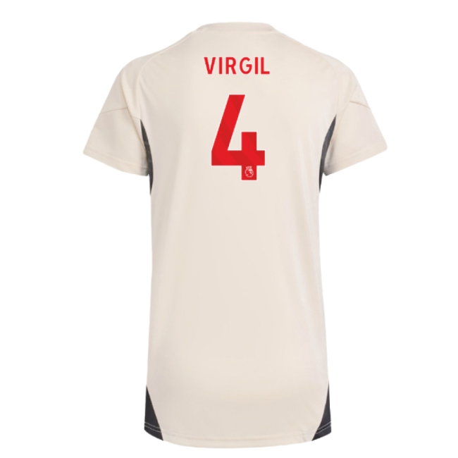 2025-2026 Liverpool Training Jersey (White) - Womens (Virgil 4) — Buy Now