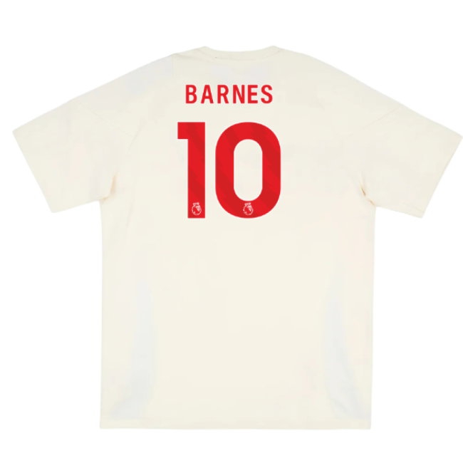 2025-2026 Liverpool Training Tee (White) (Barnes 10) — Shop Now