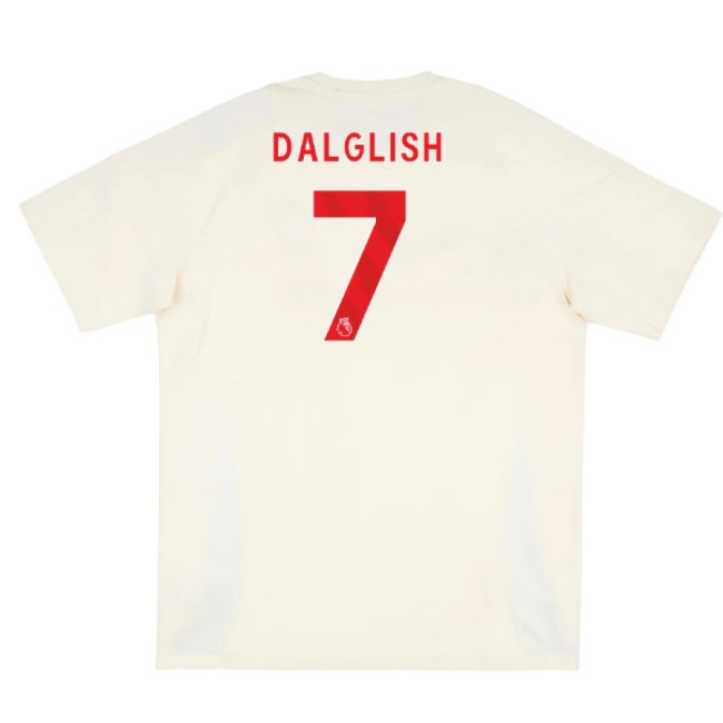 2025-2026 Liverpool Training Tee (White) (Dalglish 7) — Shop Online