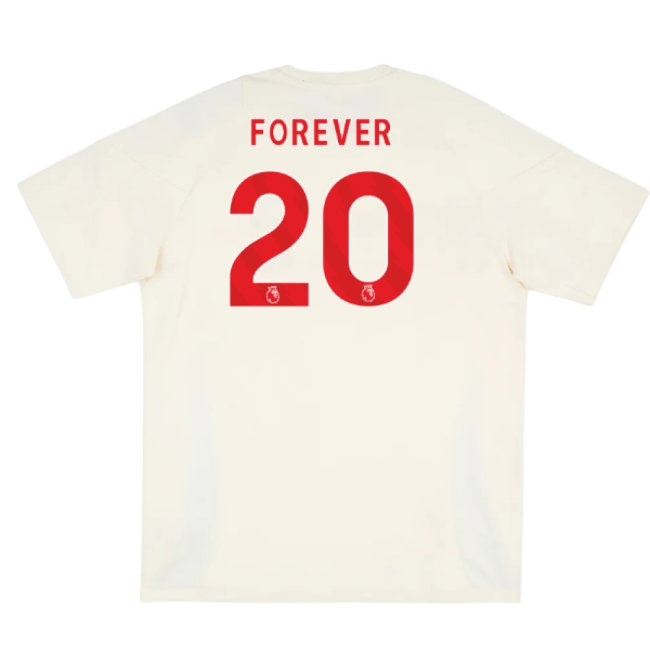 2025-2026 Liverpool Training Tee (White) (Forever 20) — Buy Online