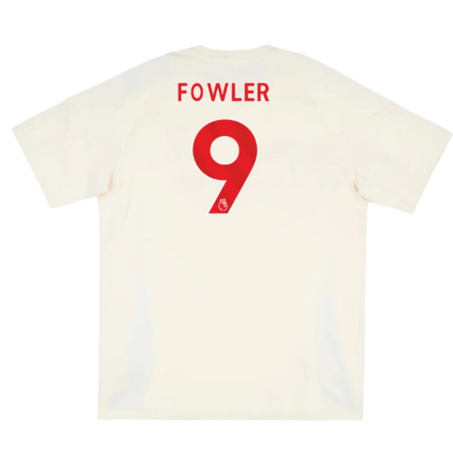 2025-2026 Liverpool Training Tee (White) (Fowler 9) — Buy Now