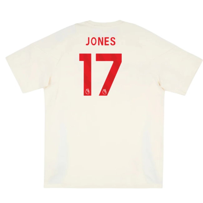 2025-2026 Liverpool Training Tee (White) (Jones 17) — Buy Online