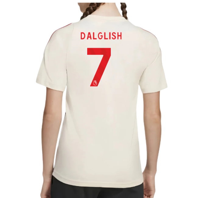 2025-2026 Liverpool Training Tee (White) - Kids (Dalglish 7) — Buy Now