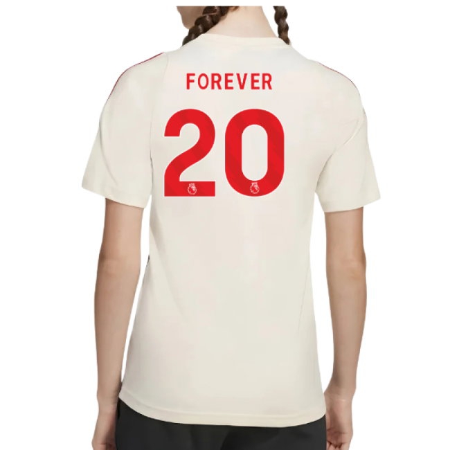 2025-2026 Liverpool Training Tee (White) - Kids (Forever 20) — Shop Now