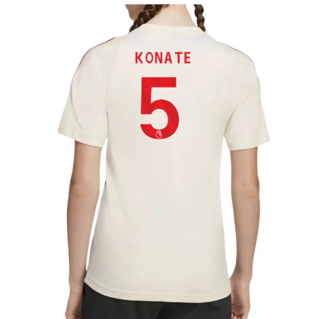 2025-2026 Liverpool Training Tee (White) - Kids (Konate 5) — Buy Online